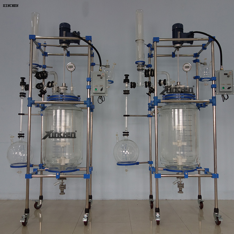 Multifunctional glass reactor 
